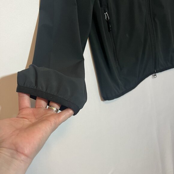 RLX Ralph Lauren Mens Golf Windbreaker Winter Jacket Medium Size Full Zip Black - Picture 11 of 16